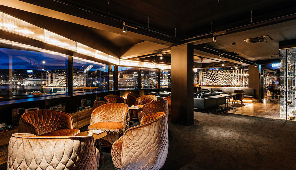 Macq 01 Hotel Хобарт Экстерьер фото The interior of the bar